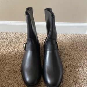 Black boots